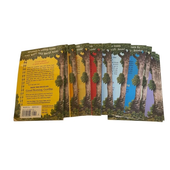 Magic Tree House Book Lot Of 12 Paperbacks Mary Pope Osborne Paperbacks - Picture 4 of 4